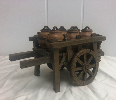 6" Fontanini Cart with Pots