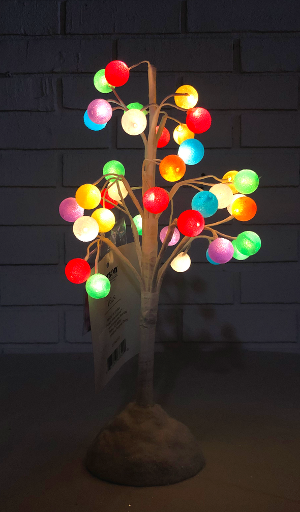16" B/O Lighted Gum Drop Tree (Asstd.)