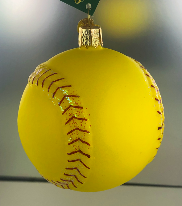 Old World Christmas - Softball Ornament