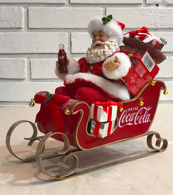 Coca-Cola Santa in Sleigh