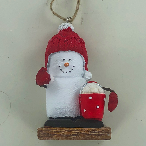 S'mores Snowball Ornament