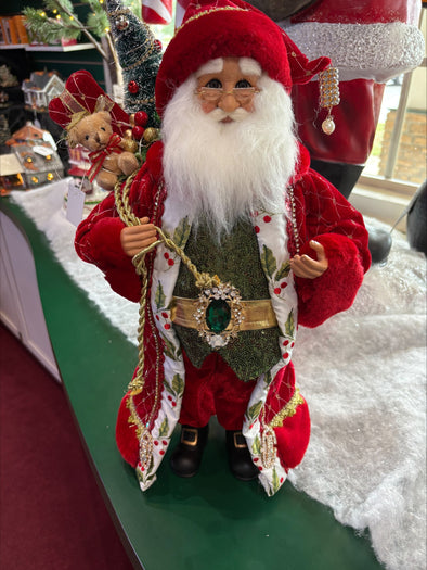 Lighted Holly Jolly Santa