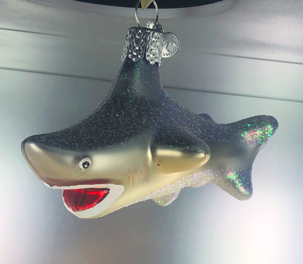 Old World Christmas - Shark Ornament