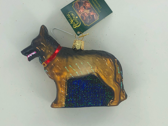 Old World Christmas - German Shepherd Ornament