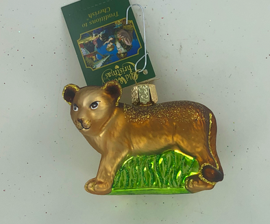 Lion Cub Old World Ornament