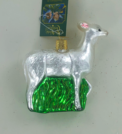 Seneca White Deer Old World Ornament