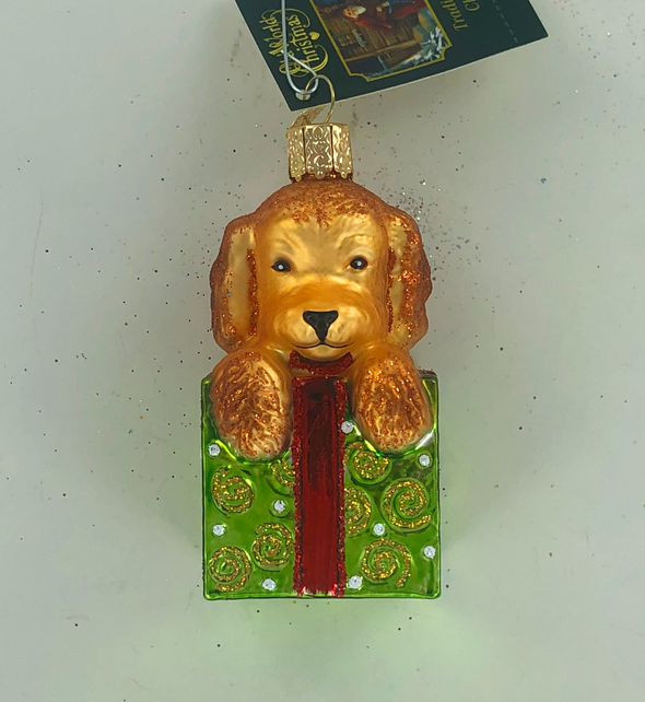 Old World Christmas - Doodle Puppy Ornament