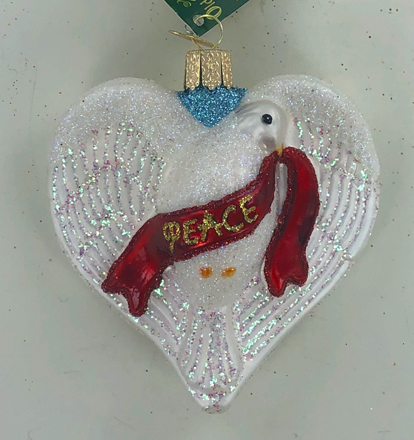 Old World Christmas - Peace Dove Ornament