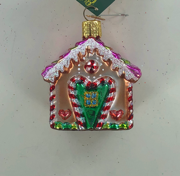 Old World Christmas - Gingerbread House Ornament