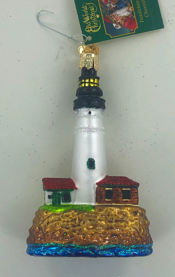 Old World Christmas - Portland Lighthouse Ornament