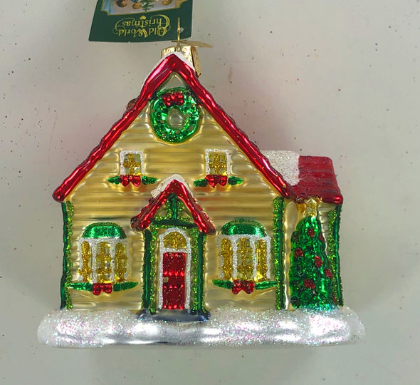 Old World Christmas - Christmas Cottage Ornament