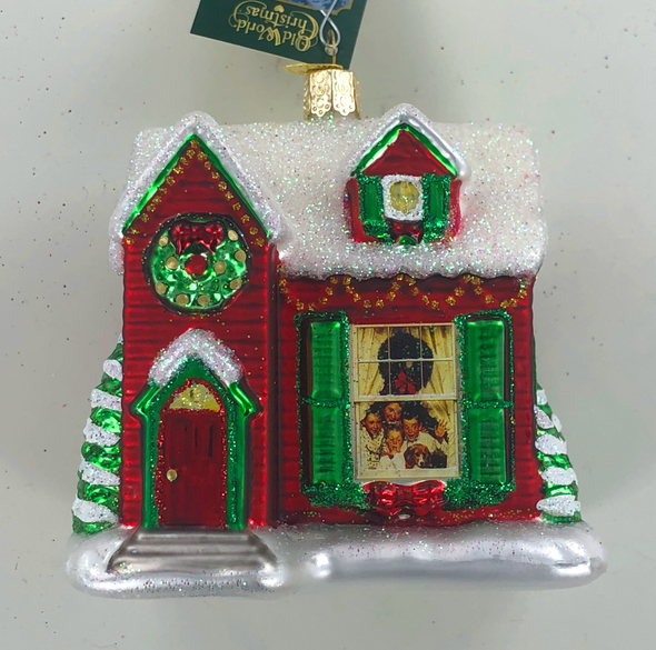 Old World Christmas - Norman Rockwell "You're Home!" Ornament