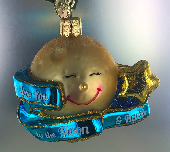 Old World Christmas - To The Moon & Back Ornament