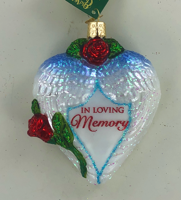 Old World Christmas - In Loving Memory Ornament