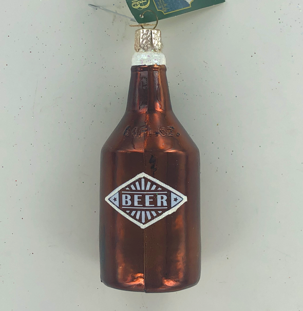 Old World Christmas - Beer Growler Ornament