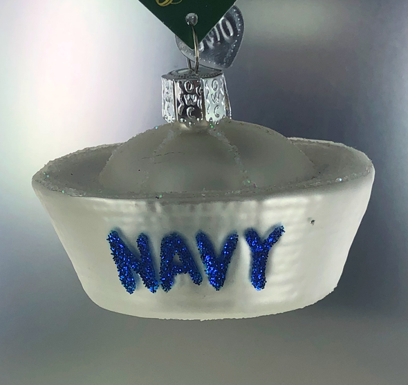 Old World Christmas - Navy Cap Ornament