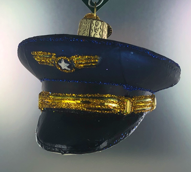 Old World Christmas - Pilot's Cap Ornament