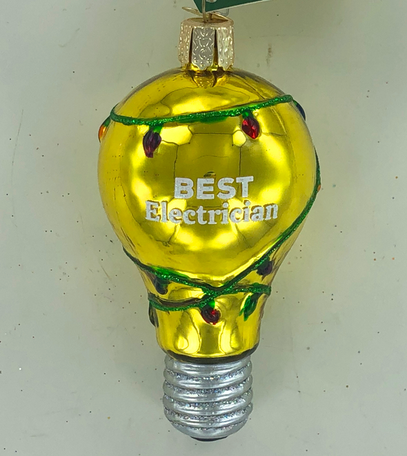 Old World Christmas - Best Electrician Ornament