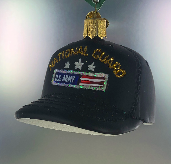 Old World Christmas - National Guard Cap Ornament
