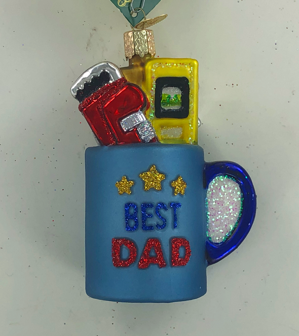Old World Christmas - Best Dad Ornament