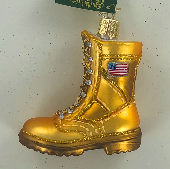 Old World Christmas - Military Boot
