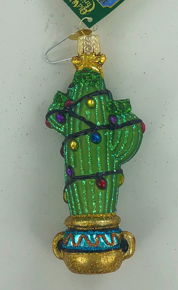 Old World Christmas - Christmas Cactus Ornament