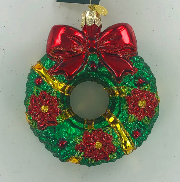 Old World Christmas - Christmas Wreath Ornament