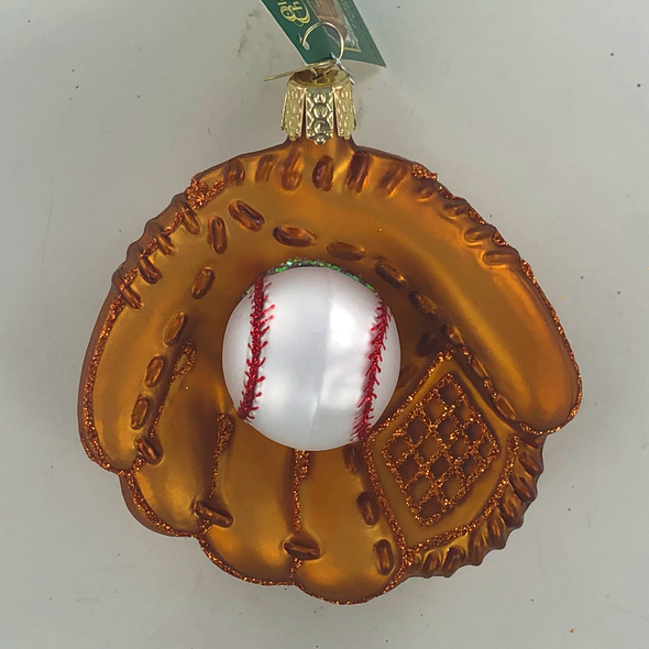 Old World Christmas - Baseball Mitt Ornament