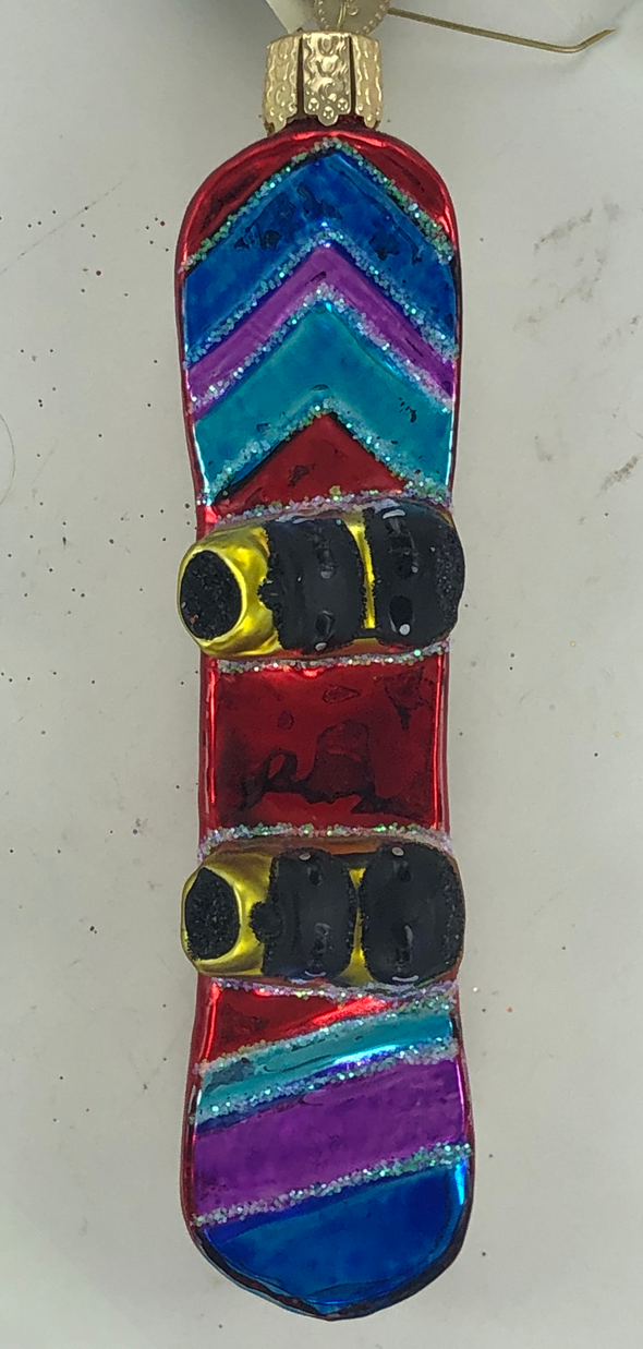 Old World Christmas - Snowboard Ornament