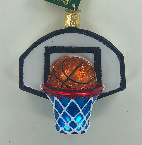 Old World Christmas - Basketball Hoop Ornament