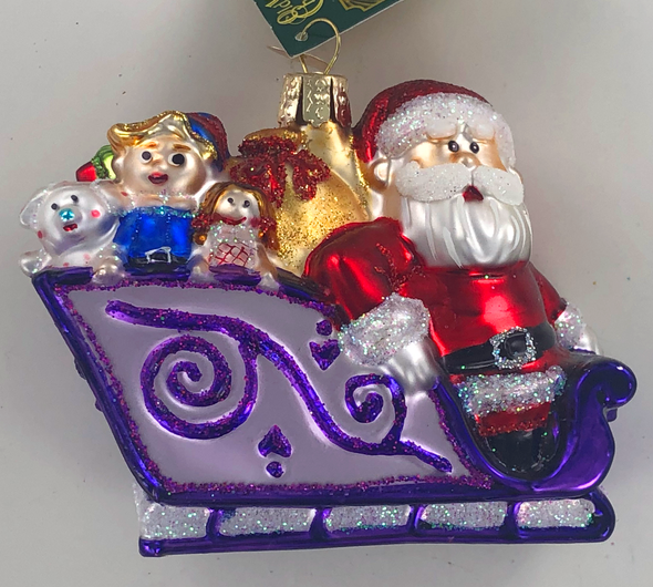 Old World Christmas - Santa and Friends Ornament