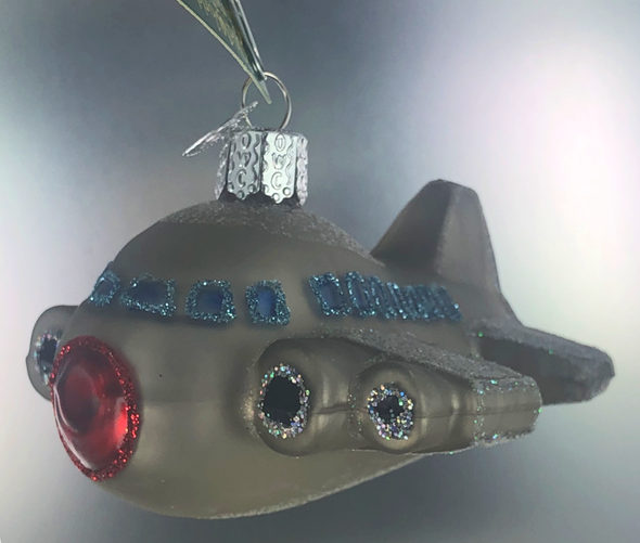 Old World Christmas - Airplane Ornament