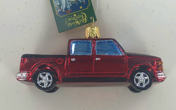 Old World Christmas - Pickup Truck Ornament