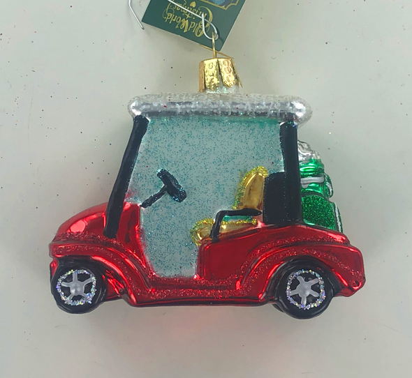Old World Christmas - Golf Cart Ornament