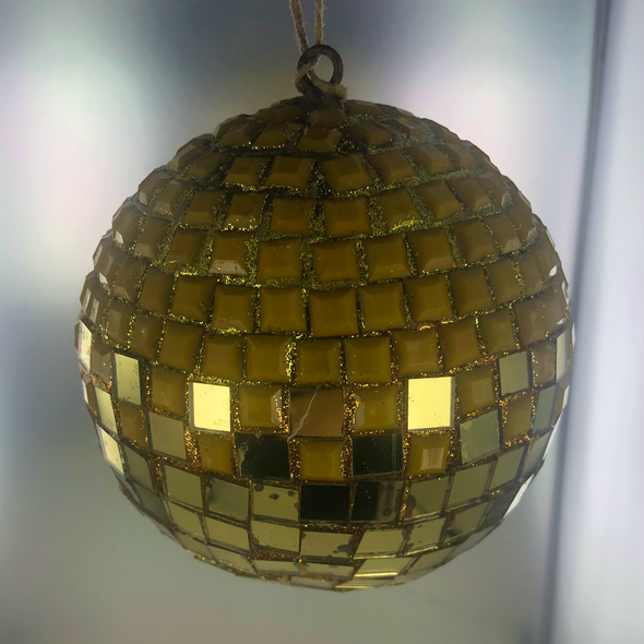 4" Disco Ball Ornament (Assorted)