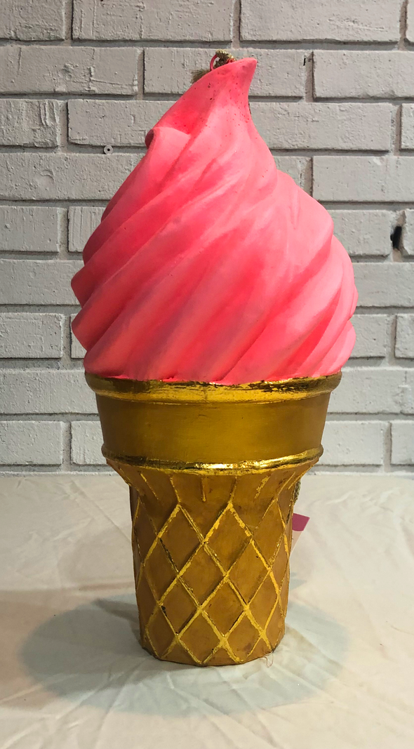 Ice Cream Cone Tabletop/Hanging DIsplay