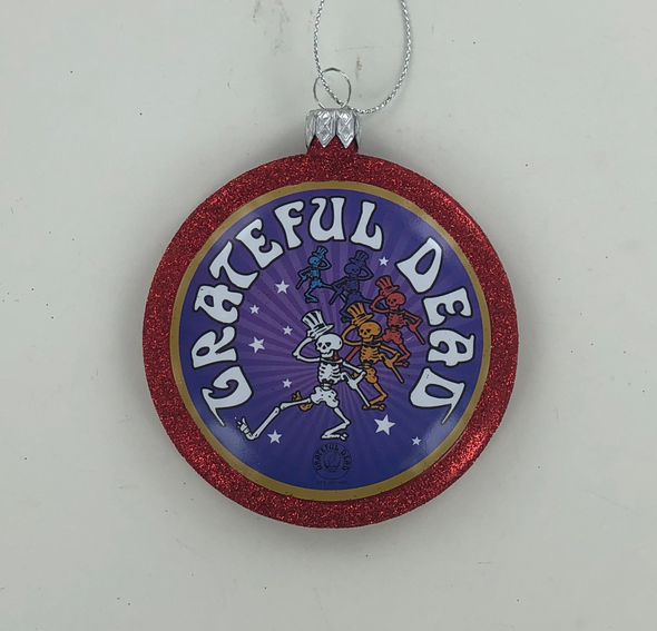 Grateful Dead Disk Ornament