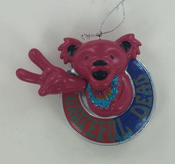 Grateful Dead Peace Bear Ornament