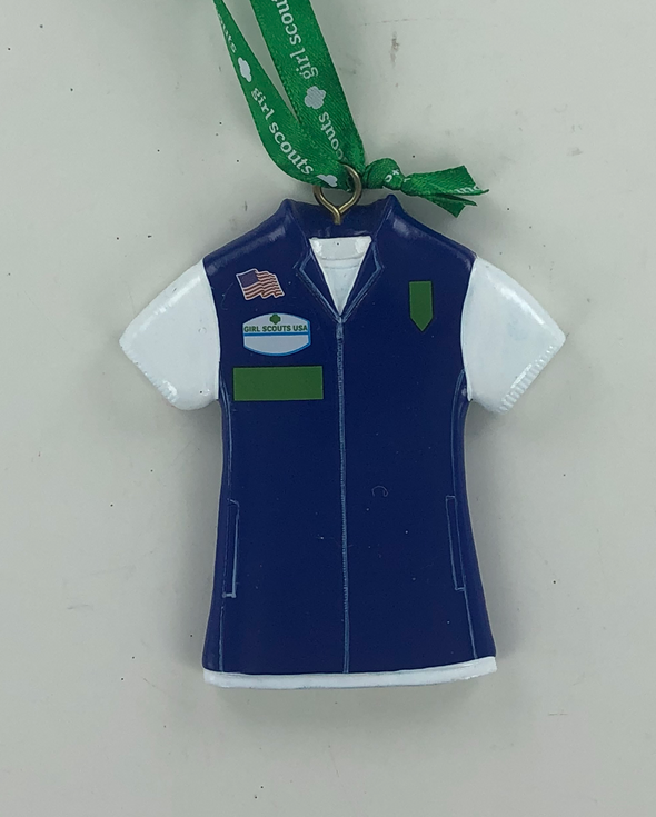 Girl Scouts of USA Adult Vest Ornament