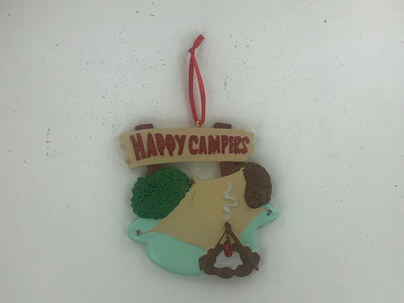 Happy Camping Ornament