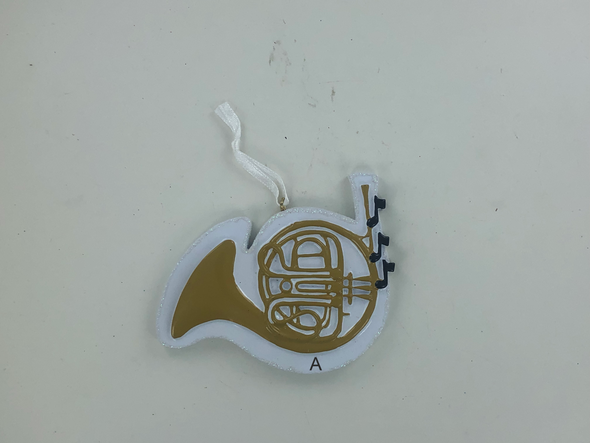 French Horn Personalized Ornament