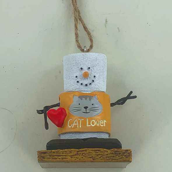 S'mores Pet Lover Ornaments