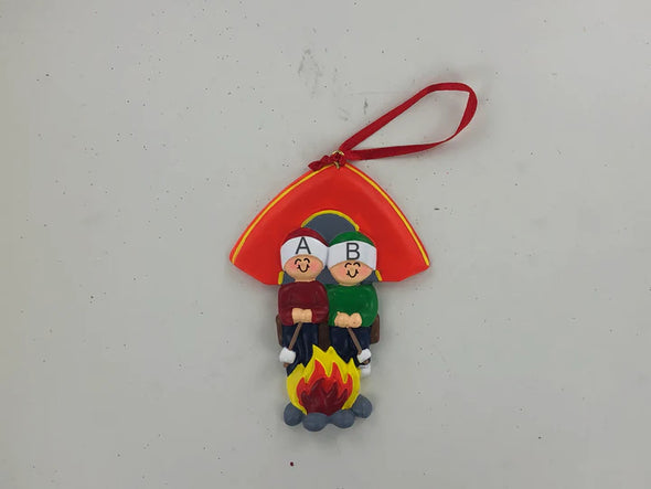 Camping Personalized Ornament
