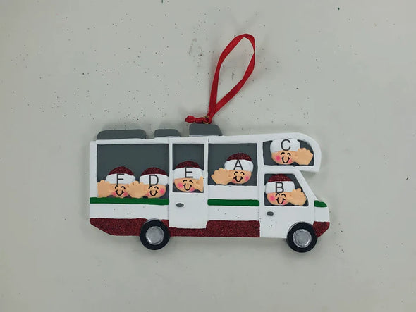 Motor Home/RV Personalized Ornament