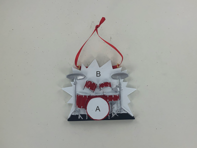 Drums Personalized Ornament