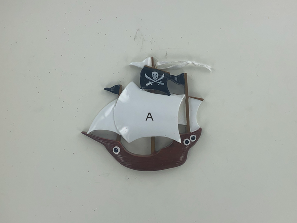 Pirate Ship Personalized Ornament
