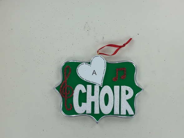 Choir Personalized Ornament