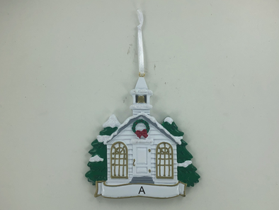 Church Personalized Ornament