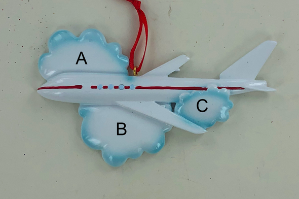 Flying Personalized Ornament