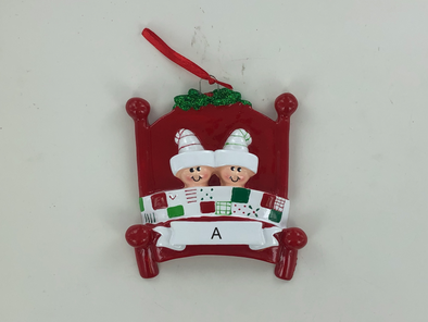 Bed Heads Personalized Ornament